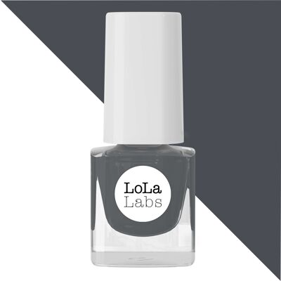 esmalte de uñas vegano en gris - club nocturno