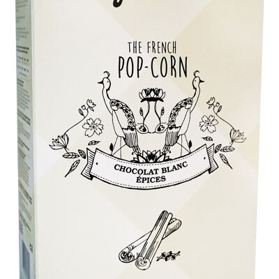 Pop-Corn Caramel beurre salé Chocolat Blanc Epices 100g
