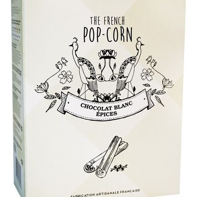 Popcorn Caramel salted butter White chocolate Spices 100g