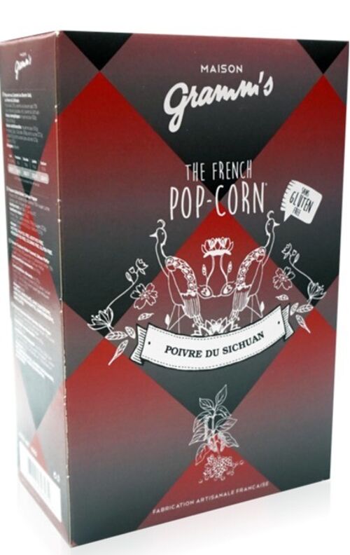 Pop-Corn Caramel beurre salé Poivre du Sichuan 100g