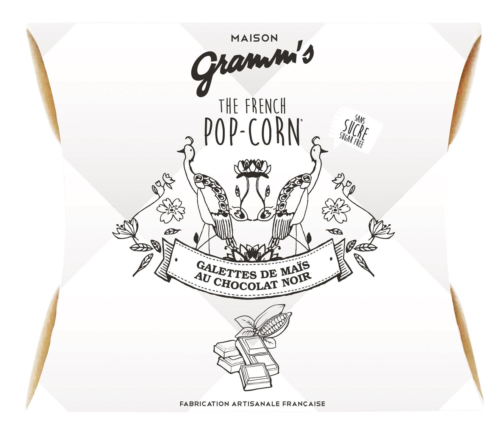 Zuckerfreier Milchschokoladen-Maiskuchen