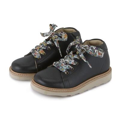 Hattie Monkey Boot Navy Leather , 79