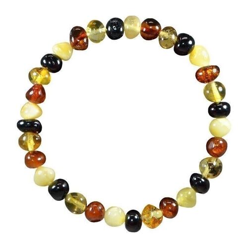 Bracelet Adulte Ambre Multi