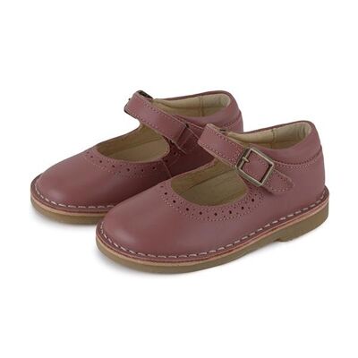 Martha Velcro Mary Jane Shoe Mustard Leather , 56