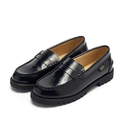 Nicki Loafer Black Leather , 83