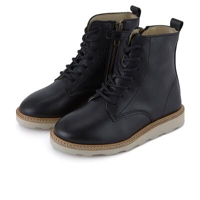 Rodney Derby Boot Black Patent Leather , 89