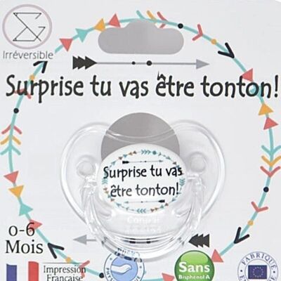 Surprise you are going to be TONTON!