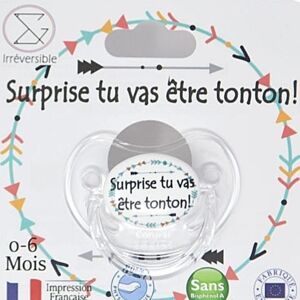 Surprise tu vas être TONTON !