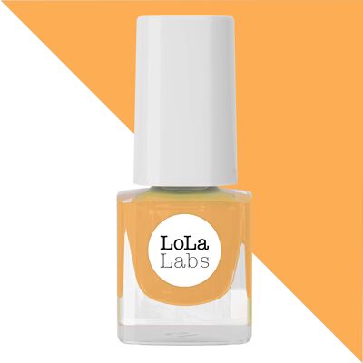 vegan nail polish in orange yellow - Moin!