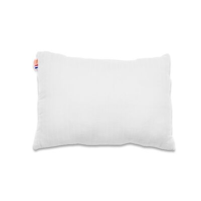 Organic Cotton Rectangle Cushion White