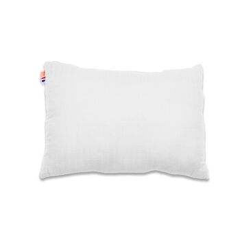 Coussin Rectangle en Coton Bio Blanc 1