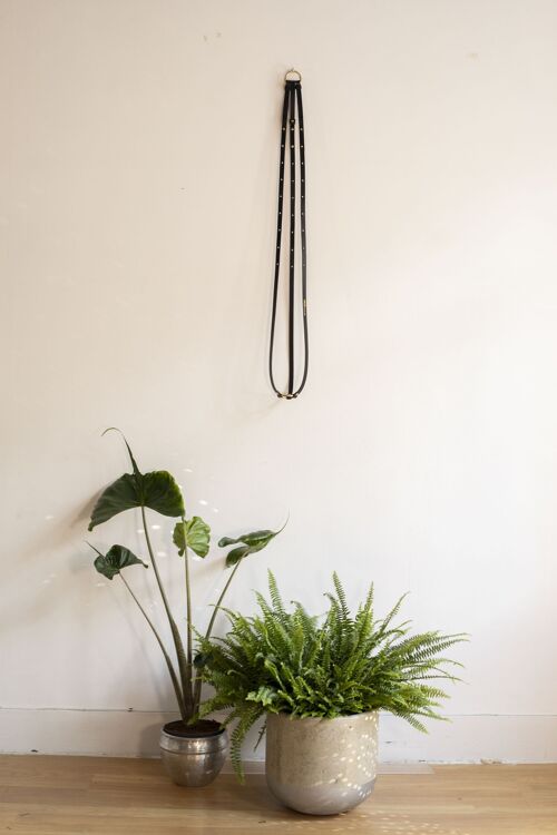 The Adjustable Plant Hanger Classic Black BRASS