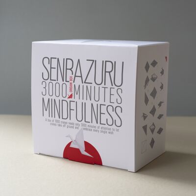 SENBAZURU - ORIGAMI BOX MIT 1000 PAPIERKRANEN