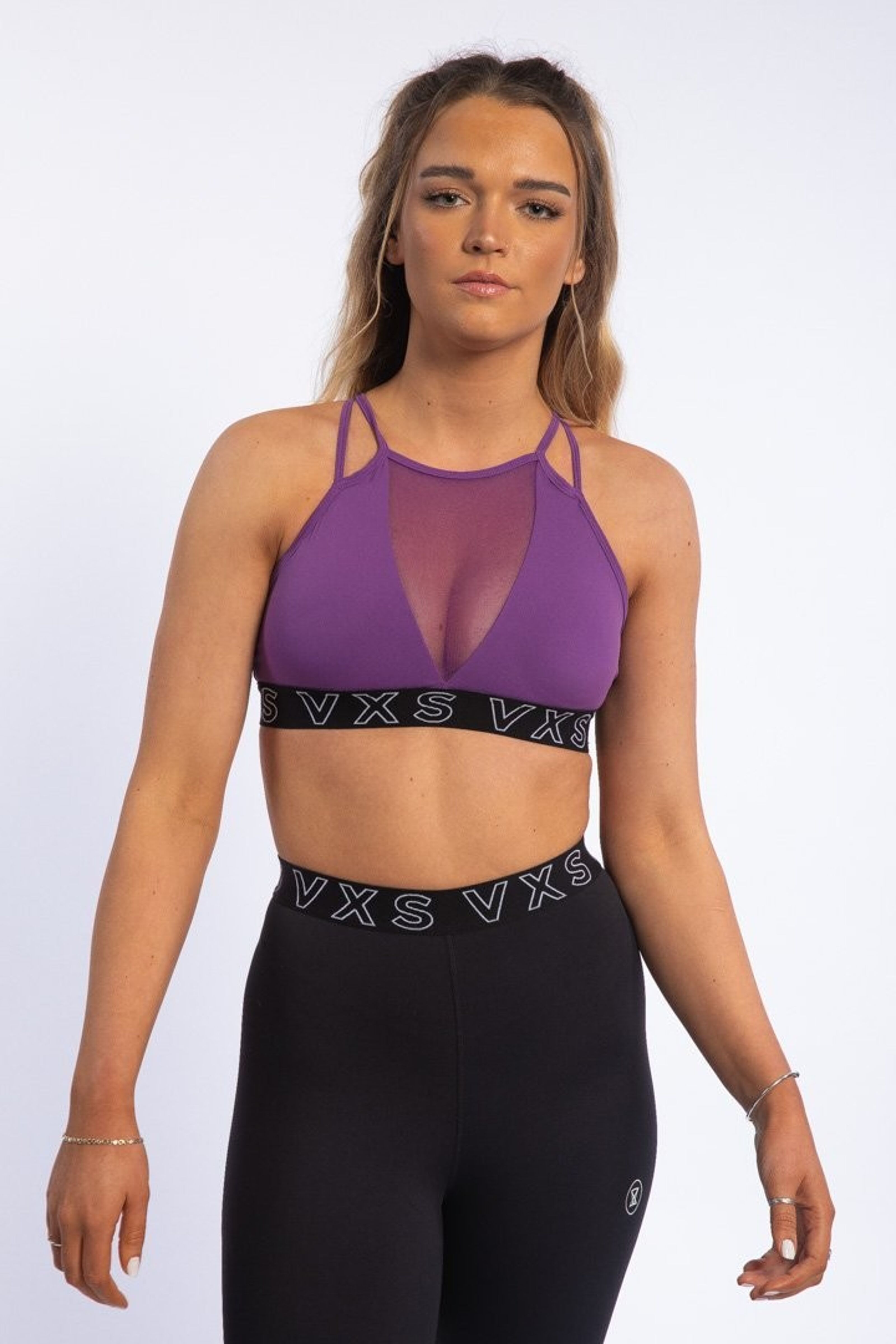 Buy wholesale XVX Mesh Bra [Purple]