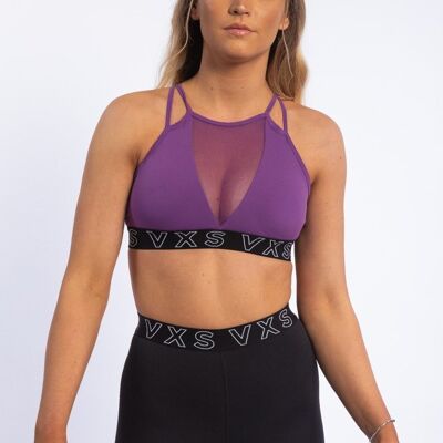 Soutien-gorge en maille XVX [Violet]