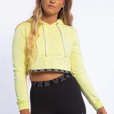 Crop Hoodie [Yellow]