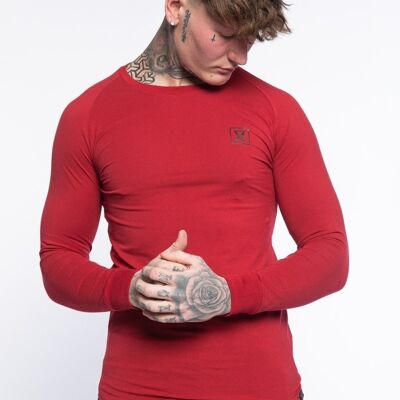 Core Long Sleeve [Rouge Foncé]