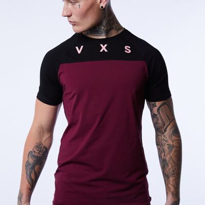 Aces T-Shirt [Black/Burgundy]