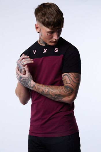 T-Shirt Aces [Noir/Bordeaux] 3