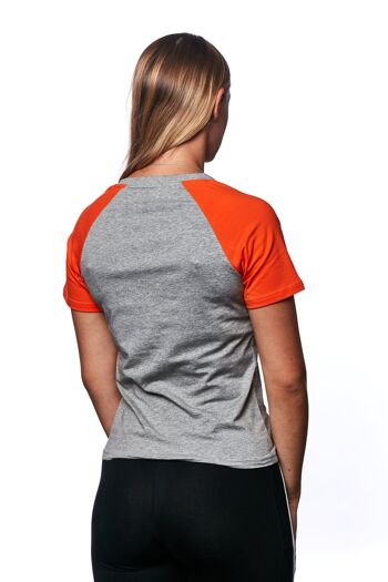 T-shirt Core [Gris/Orange] 3