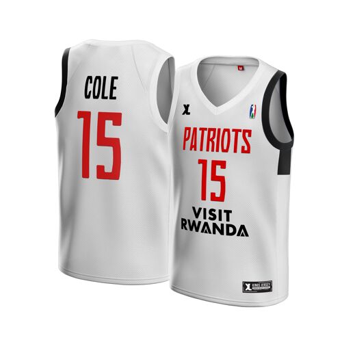 J. Cole White Patriots Jersey