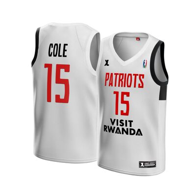 Camiseta J. Cole White Patriots