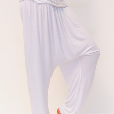 Comfort flow Yoga Pants, Harem, White