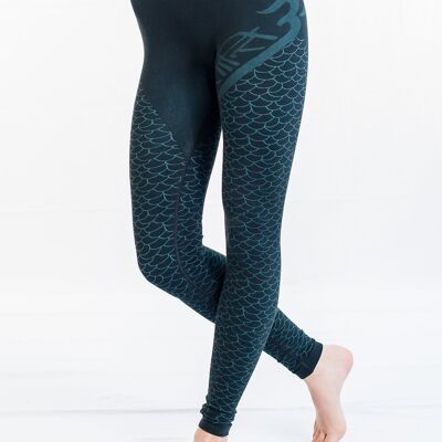 Shanti Om Yoga Leggings - Organic, Seamless, Moisture Wicking