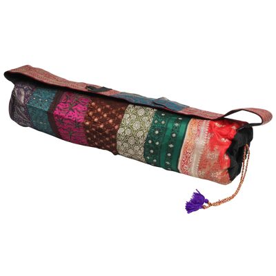 Brocade Yoga Mat Bag - Unique, Patchwork, Multi