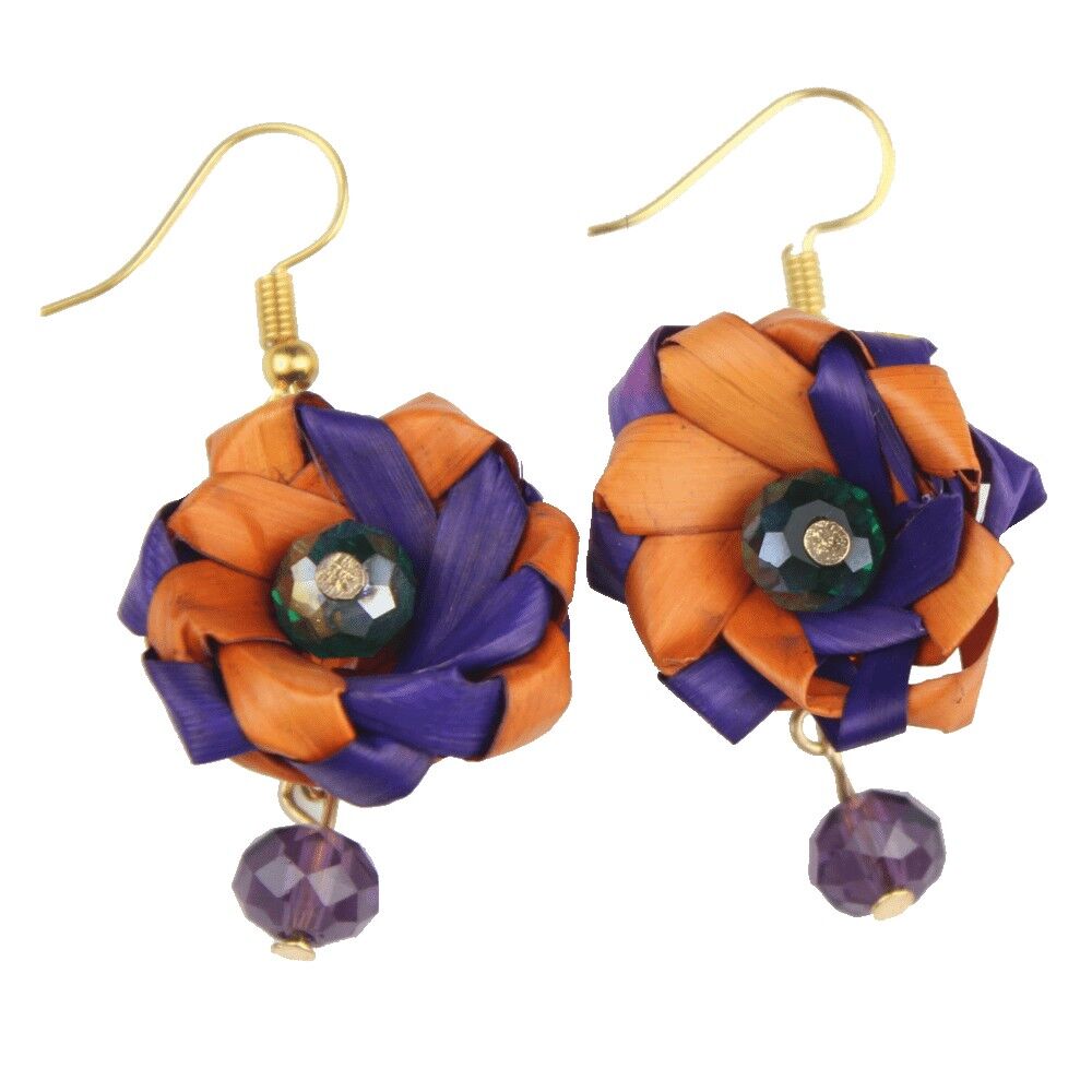 Arancio floreale e viola