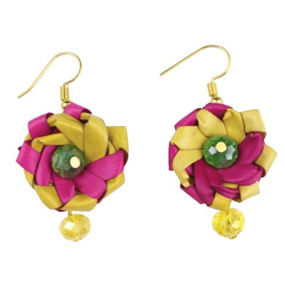 Floral rose et jaune