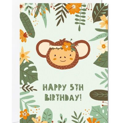 5th Birthday | Kids Birthday Card