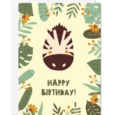 Jungle Birthday | Kids Birthday Card