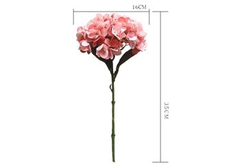 Fleur Artificielle Simple Tige Hortensia - Blanc - X1 2