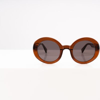 Ramona Danish Brown Sunglasses