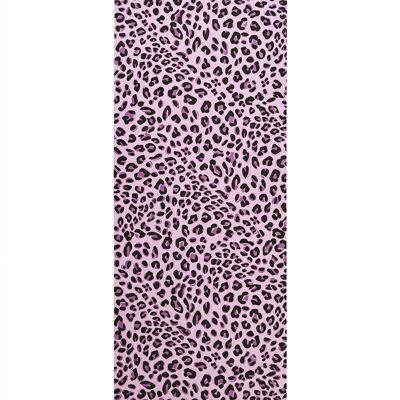 Pink Leopard Yoga Mat with micro-crystal technology.