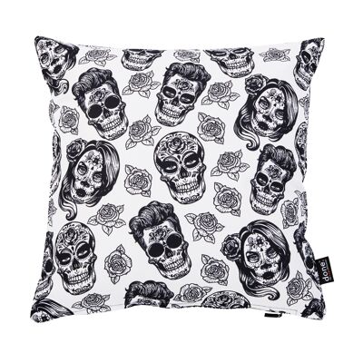 Housse de coussin PANAMA PRINT SKULLS 45x45cm