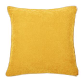 Housse de coussin JOY Jaune 65x65cm 1