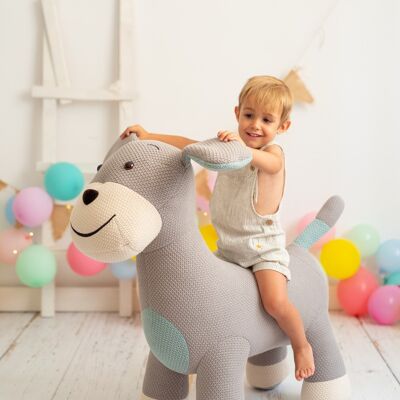 PELUCHE MAXI COCKER 100% COTON