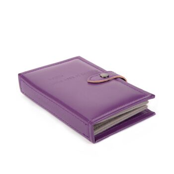 Little Little Book of Boucles d'oreilles Violet Organisateur de boucles d'oreilles parfait. 3