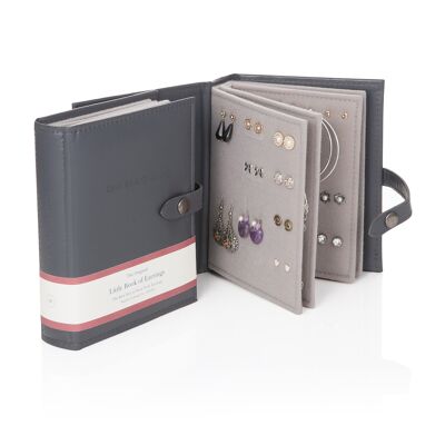 Little Book of Earrings Grigio Perfetto organizer per orecchini.