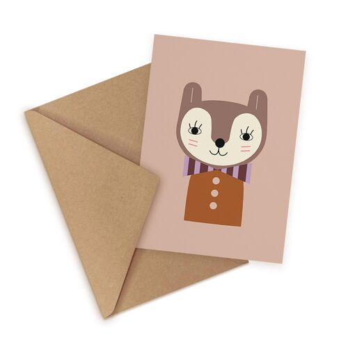 Bow Tie Greeting Card, Eco-Conscious Card
