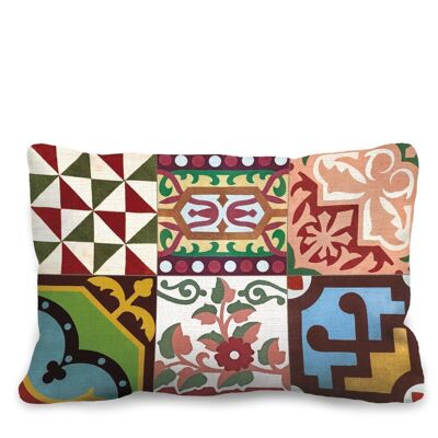 Modernist Tiles 4530 Throw Pillow