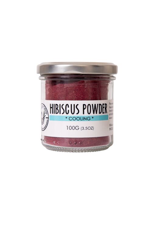 Hibiscus powder - 100G : 3.5OZ [JAR]
