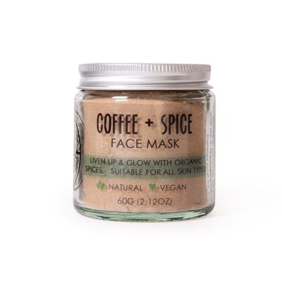 Face mask :  coffee + spice