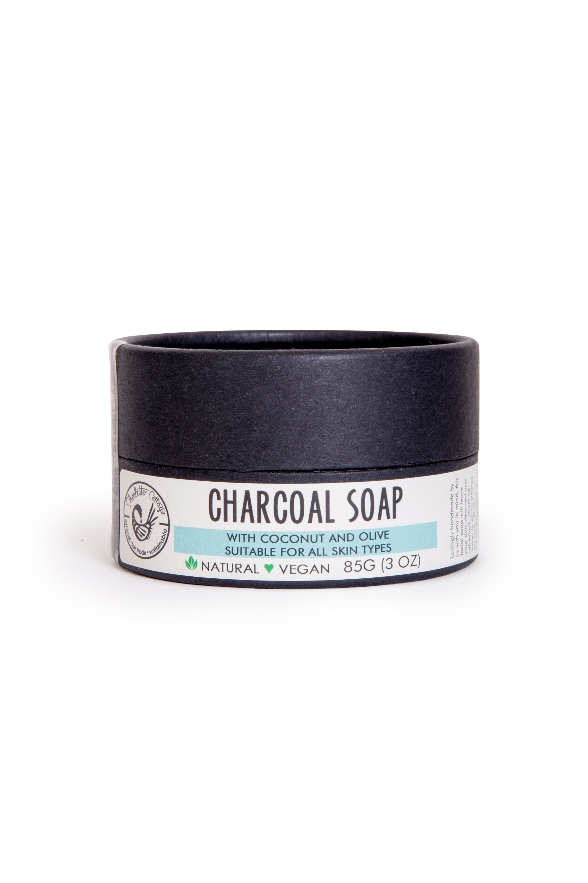 Charcoal soap