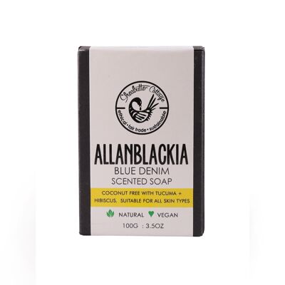 Allanblackia soap : blue denim