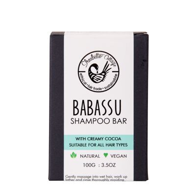 Babassu + cocoa butter shampoo bar