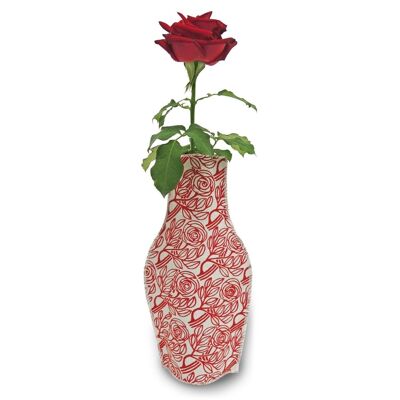 Born Roses Cotton Vase