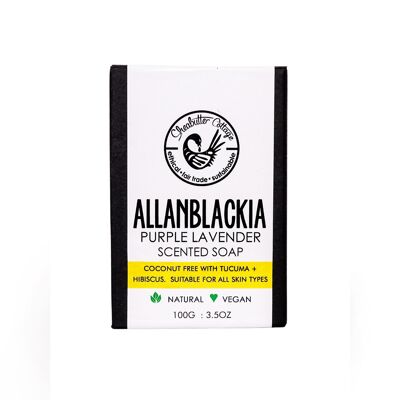 Allanblackia soap :  purple lavender